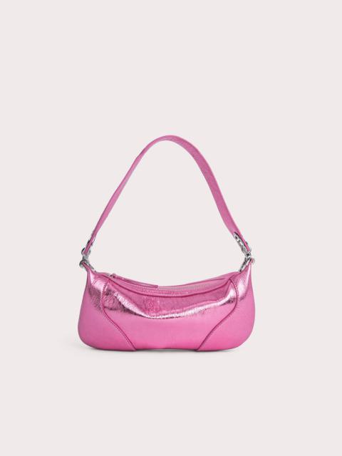 Mini Amira Lipstick Metallic Leather