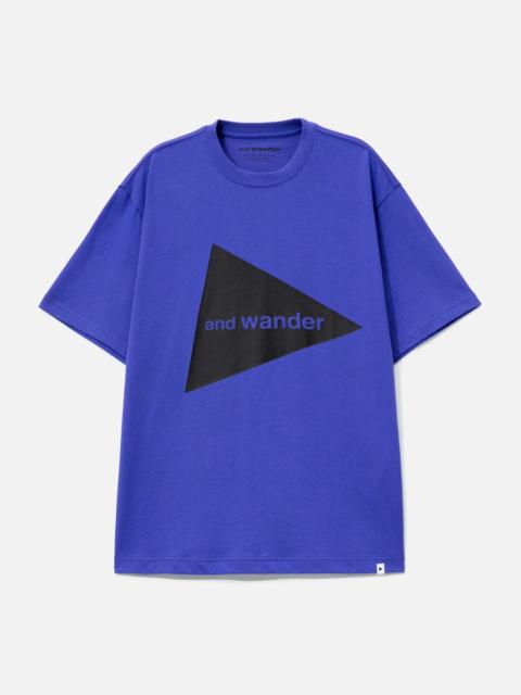 AND WANDER BIG LOGO SHORT SLEEVES T-SHIRT