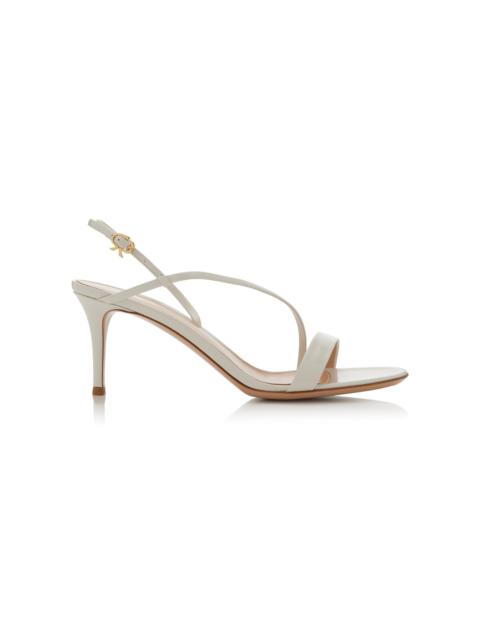 Manhattan Leather Sandals white