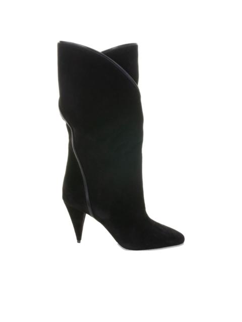 pointed-toe boots