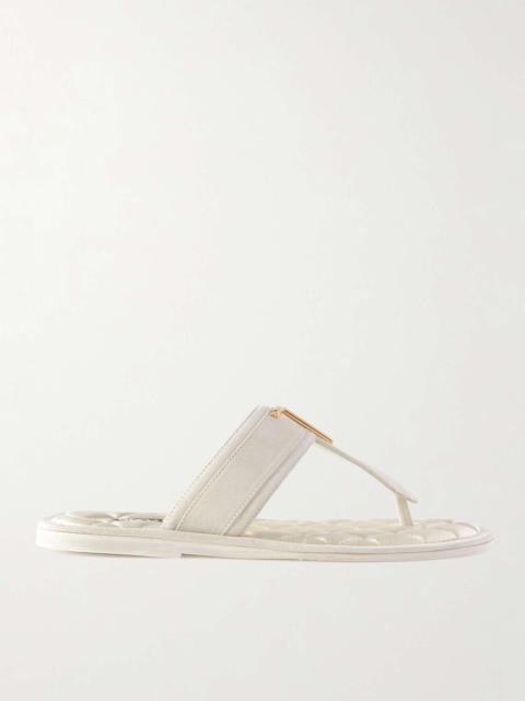 Brighton Embellished Leather Sandals