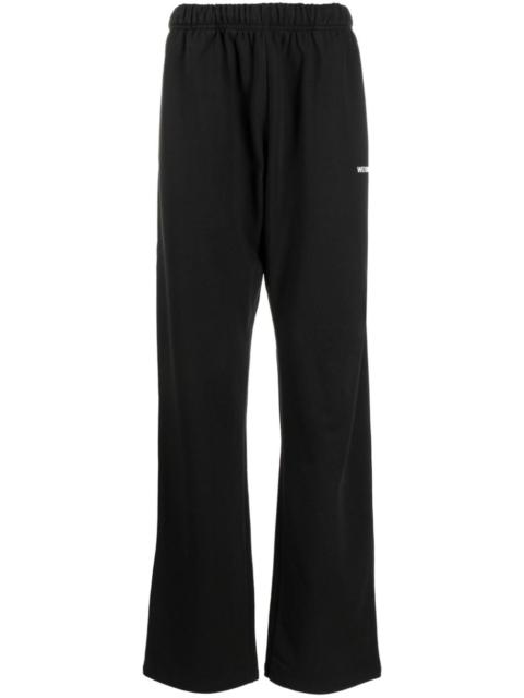 logo-print track pants