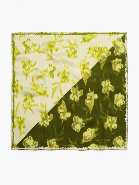 Kit Floral-Print Silk Bandana