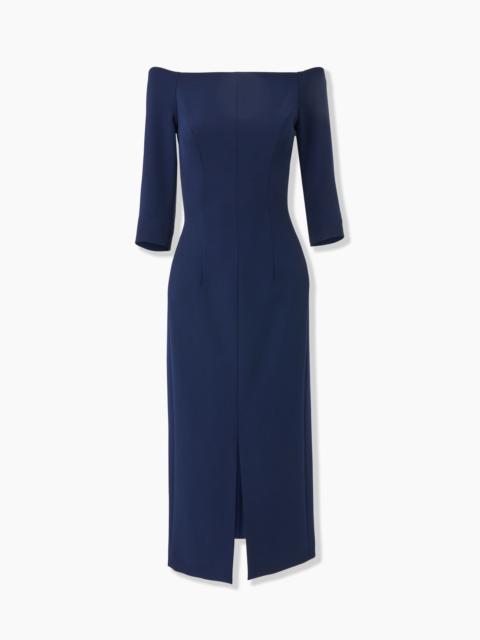 Off-Shoulder Midi Dress