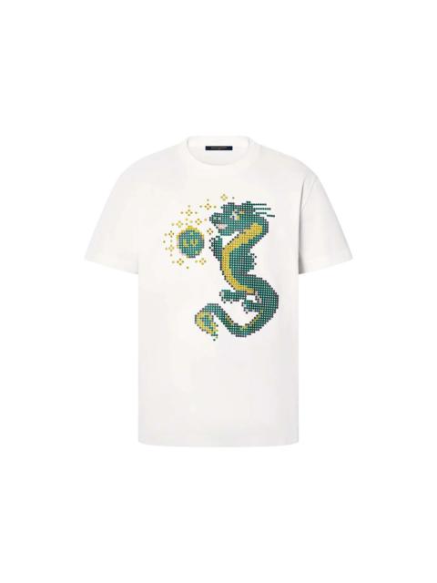 Louis Vuitton Short-Sleeved Cotton T-Shirt Milky White