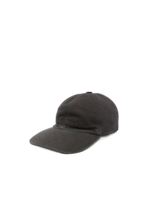 logo-embroidered cap