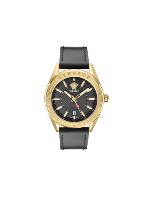 Versace V-Code GMT Leather VEAFA0224