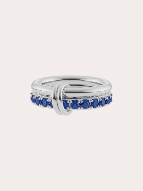 Sapphire & Sterling Silver Enzo Bleu Ring