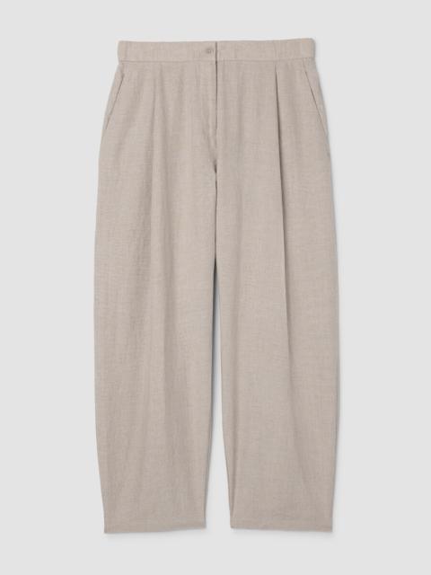 Organic Linen Curved Trouser