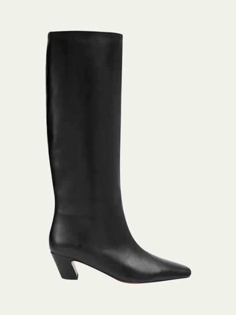 Marley Leather Knee-Hight Boots