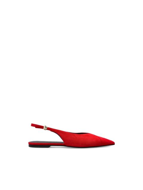Sfera pointed-toe leather pumps