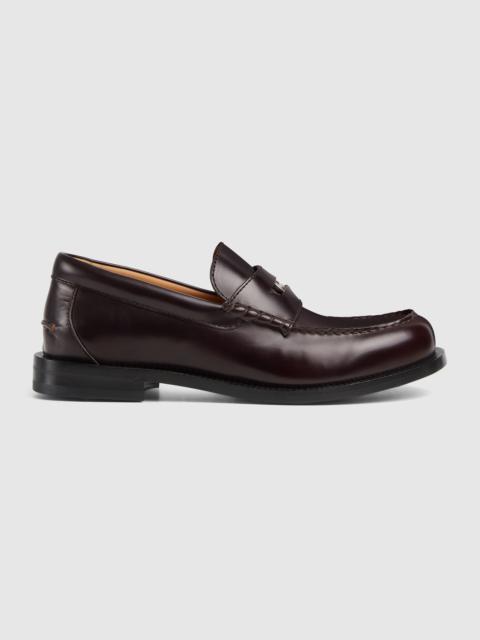 Men's loafer with removable detail