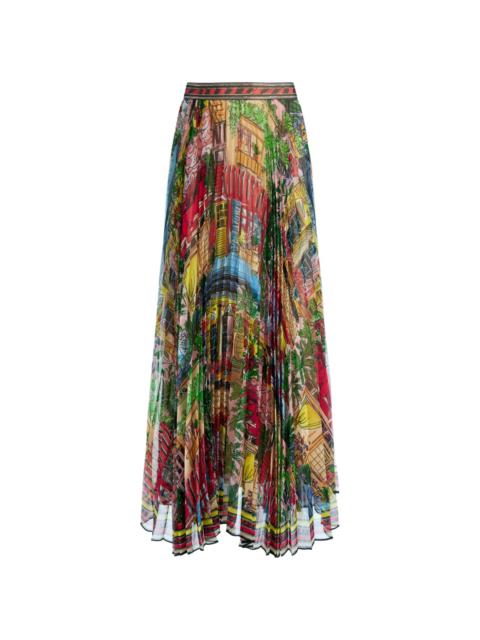 Alice + Olivia Katz maxi skirt | REVERSIBLE