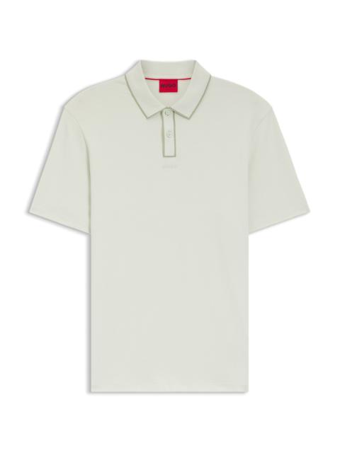 LUXURY COTTON POLO SHIRT WITH CONTRAST TRIM