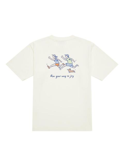 New Balance Running Duo Graphic T-Shirt 'Ivory' NEE26121-IV