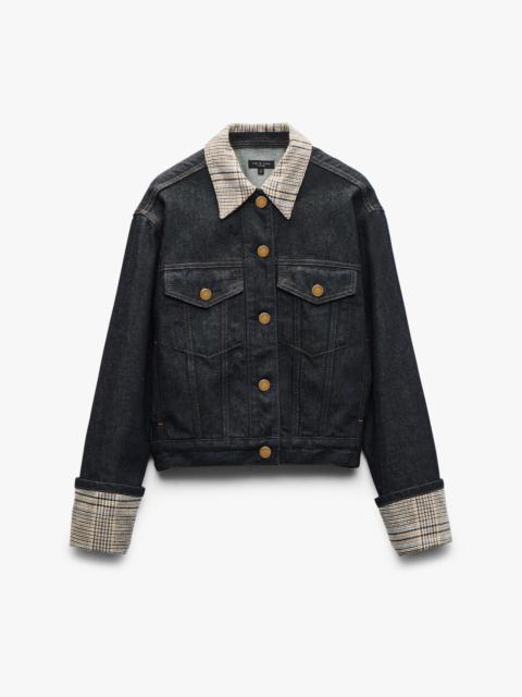 Harriet Denim Trucker Jacket
Lightweight Rigid in Twilight Combo
