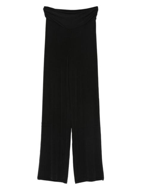 ruched trousers