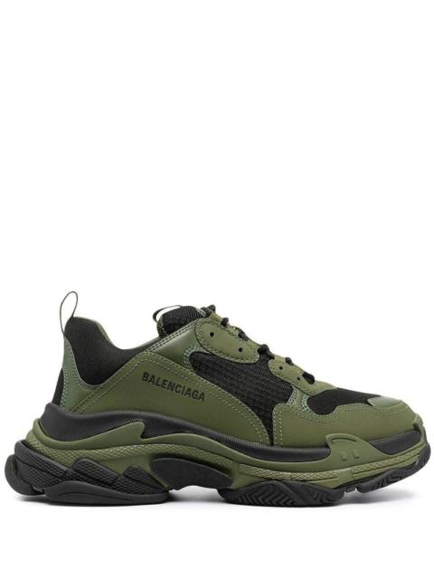 BALENCIAGA Triple S Sneakers Green