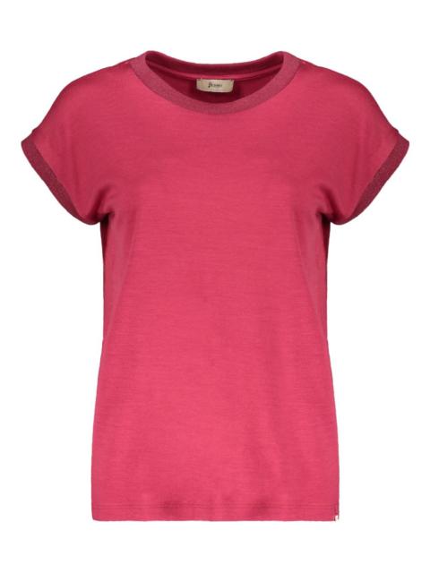 short-sleeve wool T-shirt