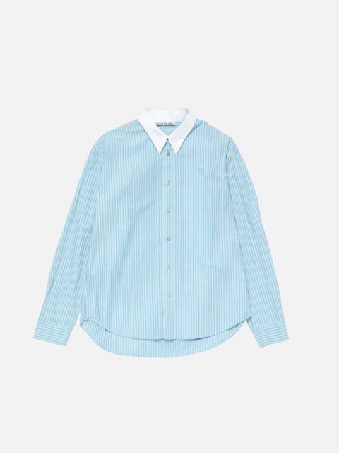 Button-up shirt - Turquoise blue