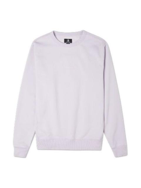 Converse Jack Purcell Pullover Crewneck Sweatshirt 'Lilac' 10021636-A04