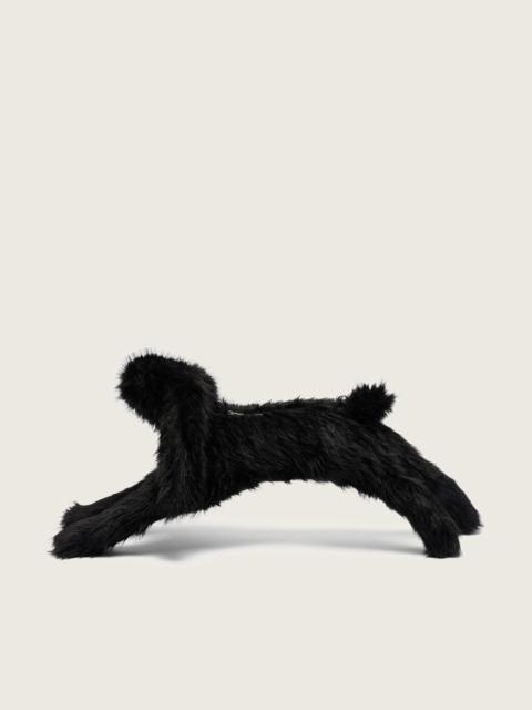 Faux Fur Hare Crossbody Bag