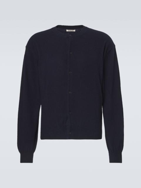 Cashmere and cotton cardigan