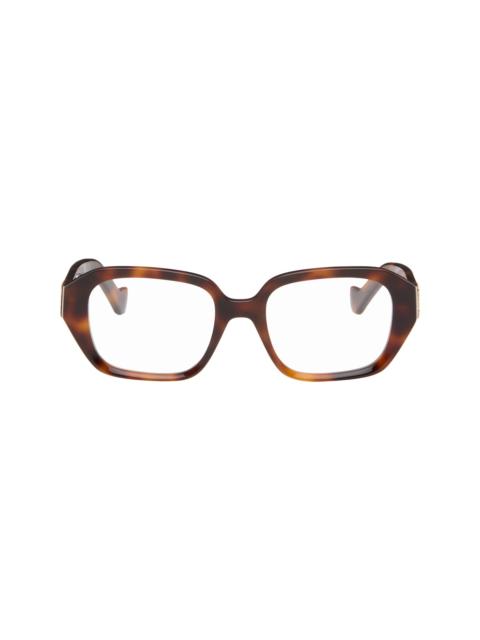 Brown Anagram Glasses