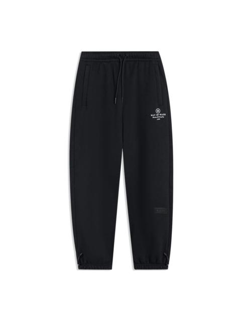 Li-Ning Way Of Wade Graphic Sweatpants 'Black' AKLT139-1