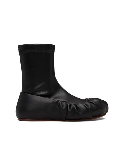 Black Ballerina Mid Boots