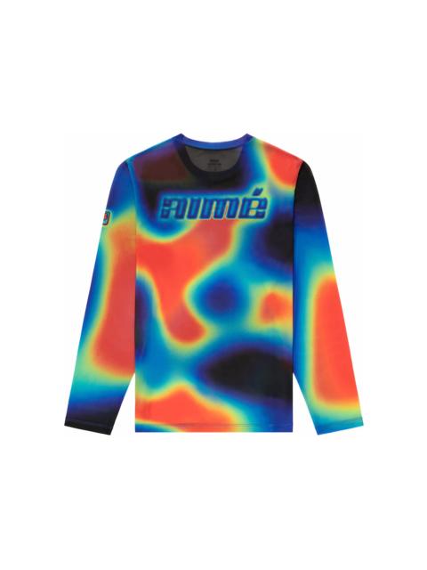 Aime Leon Dore x New Balance Thermal Print Long-Sleeve Mesh Tee Multicolor