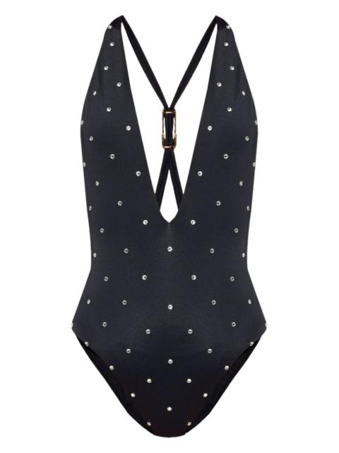 crystal-embellished swimsuit