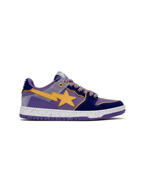 Purple BAPE SK8 STA #4 Sneakers