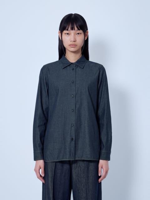 Button-Down Denim Shirt