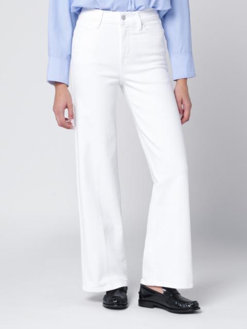 White Slim Palazzo jeans