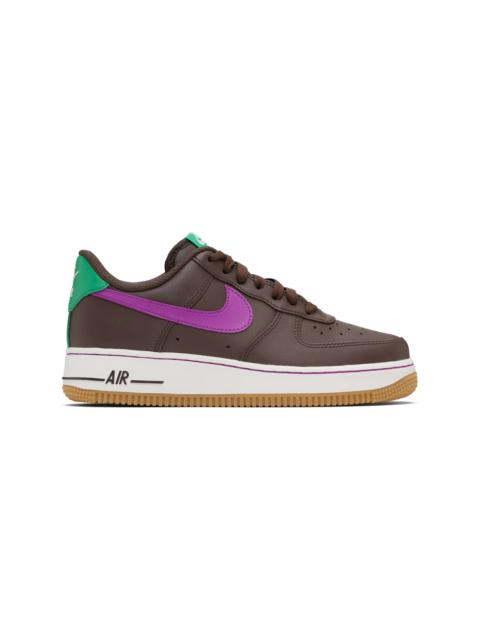 Brown Air Force 1 '07 Sneakers