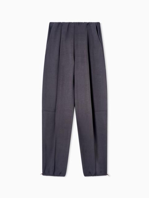 ASV TWO-TONE VISCOSE JERSEY TROUSERS