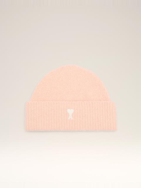 PINK ALPACA STRIPED AMI DE COEUR BEANIE