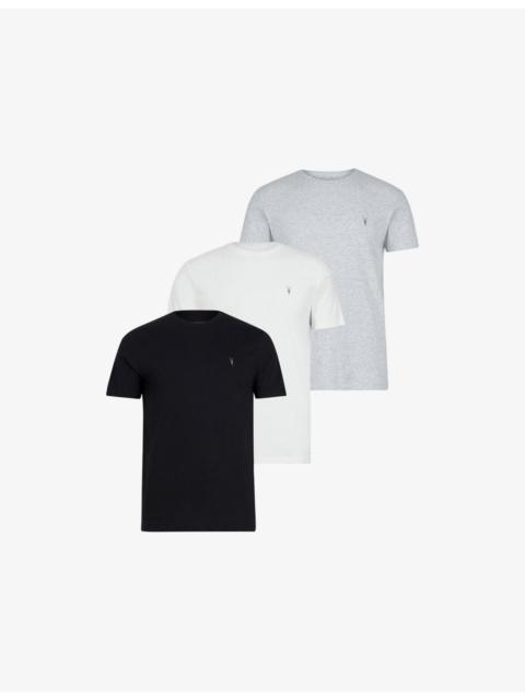 Tonic Crew-Neck Short-Sleeve Cotton T-shirt Pack of Three