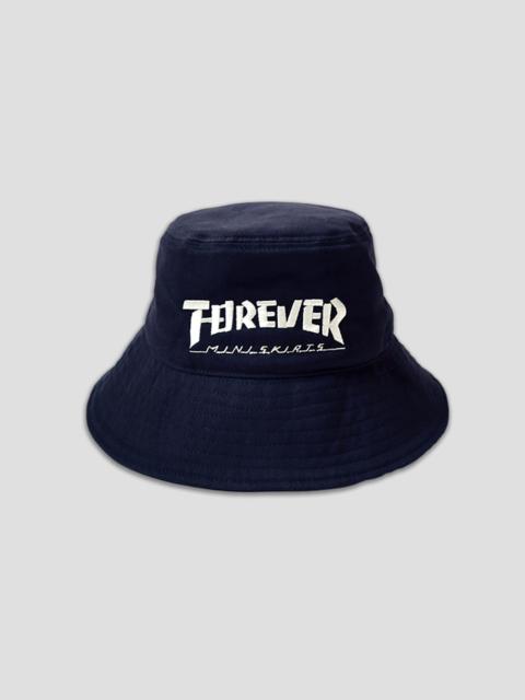 BRUSHED TWILL BUCKET HAT (LONG BRIM) - FOREVER MINI SKIRT