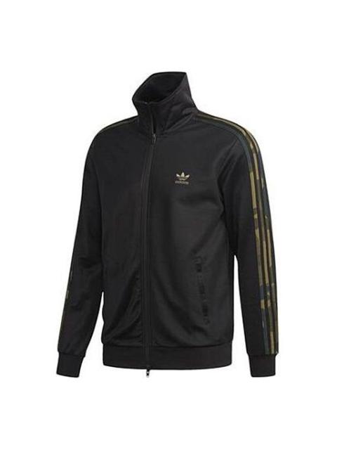 adidas originals Camouflage Track Jacket For Men Black FM3363