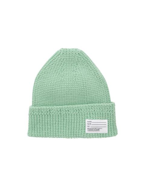 KNIT BEANIE (COTTON) LT.GREEN