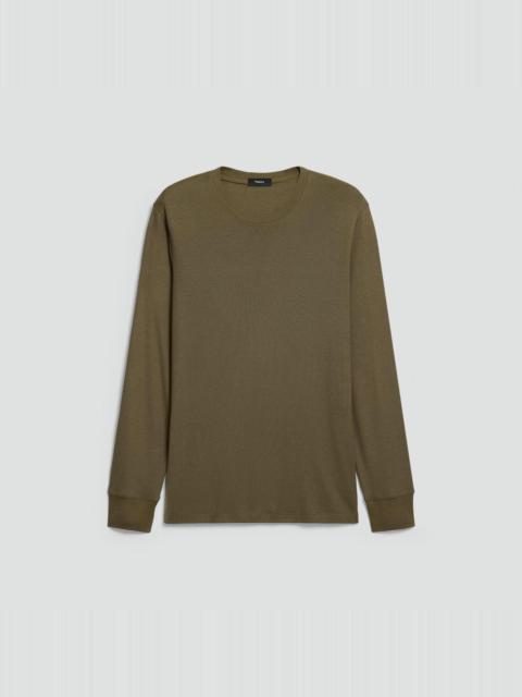Essential Long-Sleeve Tee in Anemone Modal Jersey