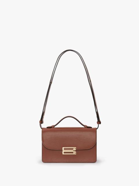 Exclusive Mini Dorian Bag In Tan Grained Leather