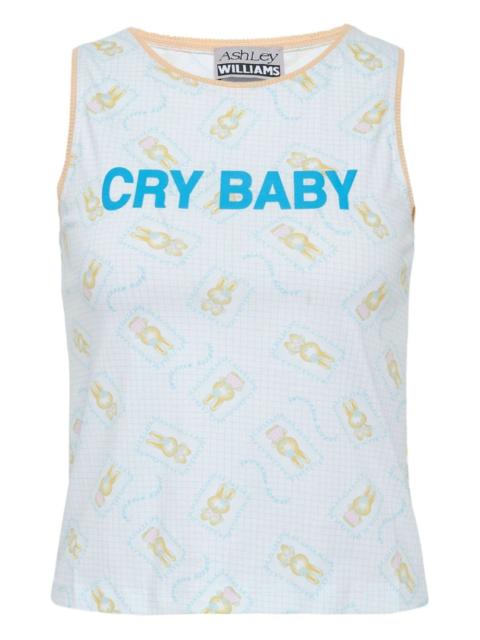 Cry Baby printed tank top