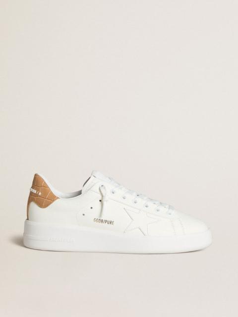 Women's Purestar with leather star and croc-print leather heel tab