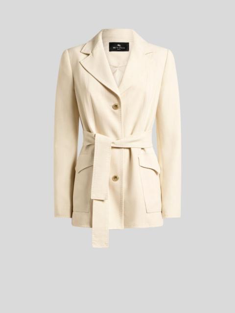 FIELD JACKET WITH BELT