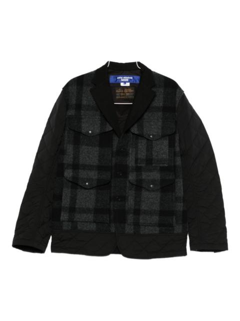 x Filson quilted plaid jacket