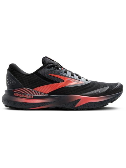 Brooks Adrenaline GTS 24 Weatherized Black Ebony Hot Coral (Women's)