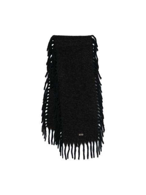 fringed scarf
